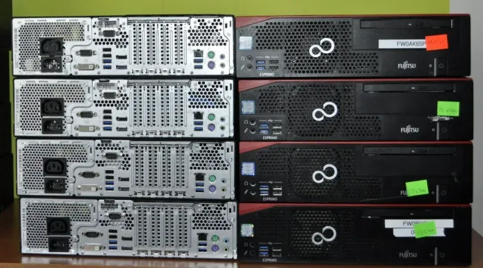 Комп'ютер Fujitsu Esprimo D756 E85 SFF / Intel Core i5-6500 (4 ядра по 3.2 - 3.6 GHz) / 8 GB DDR4 / 320 GB HDD / Intel HD Graphics 530 / DVD-ROM / Windows 10 Pro б/в - зображення 9