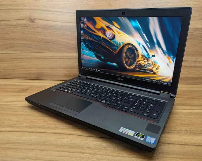 Мобільна робоча станція Б-клас Fujitsu Celsius H780 / 15.6" (1920x1080) IPS / Intel Core i7-8750H (6 (12) ядер по 2.2 - 4.1 GHz) / 32 GB DDR4 / 512 GB SSD / nVidia Quadro P600, 4 GB GDDR5, 128-bit / HDMI / 4G / WebCam / Windows 10 б/в - зображення 5