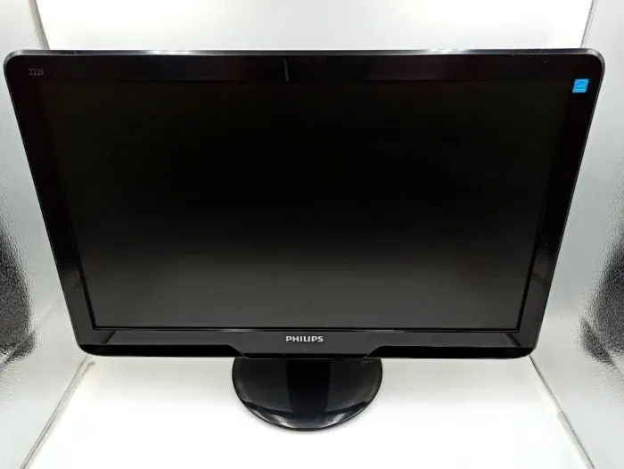 Монітор Philips 222E2SB/22" (1920x1080) TN/VGA, DVI/VESA 100x100 + Кабель живлення б/в - зображення 2