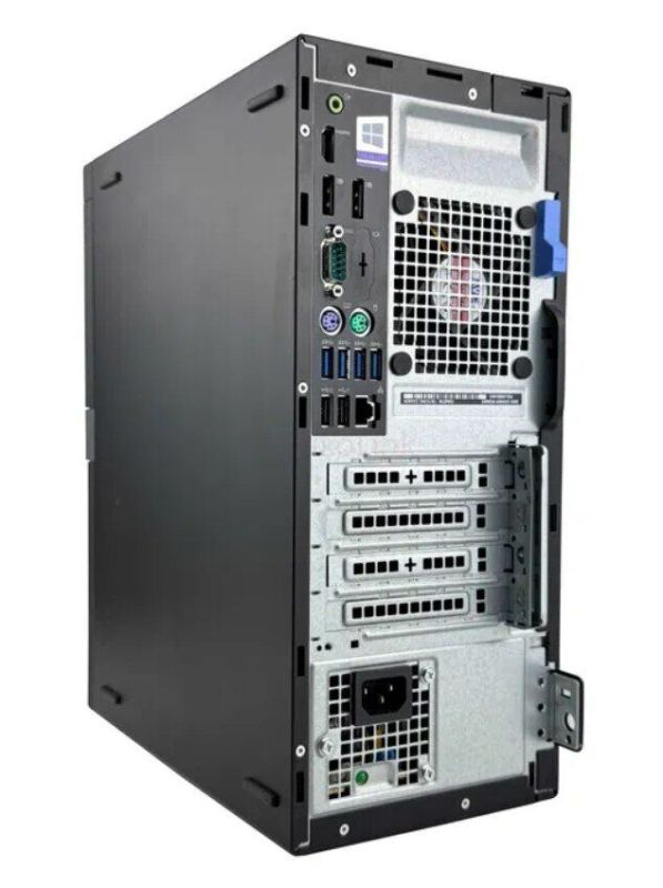 ПК Dell OptiPlex 7050 Tower / Intel Core i5-7400 (4 ядра по 3.0 - 3.9 GHz) / 32 GB DDR4 / 1000 GB SSD / Intel HD Graphics 630 / Win 10 б/в - зображення 4