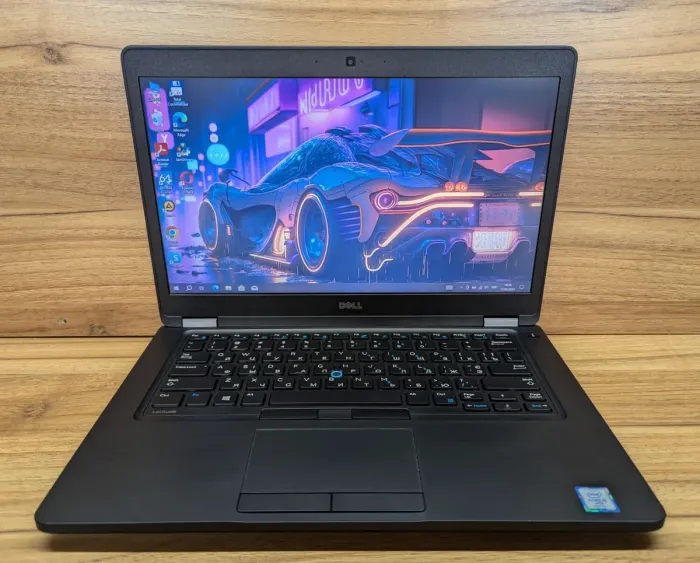 Ультрабук Dell Latitude 5480 / 14" (1366x768) TN / Intel Core i5-7200U (2 (4) ядра по 2.5 - 3.1 GHz) / 8 GB DDR4 / 240 GB SSD / Intel HD Graphics 620 / WebCam / Windows 10 б/в - зображення 2