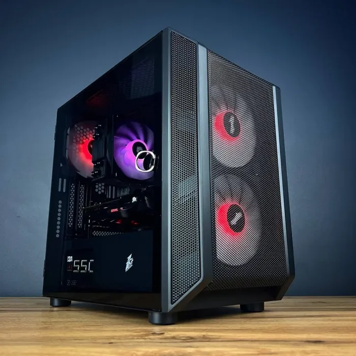 Збірка під замовлення: комп'ютер 1stPlayer D3-3F2-PLUS Black Tower / AMD Ryzen 5 3600 (6 (12) ядер по 3.6 - 4.2 GHz) / 16 GB DDR4 / 512 GB SSD M.2 / nVidia GeForce GTX 1070, 8 GB GDDR5, 256-bit / 550W б/в - зображення 10