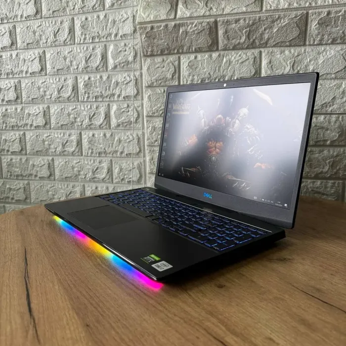 Ігровий ноутбук Dell G5 5500 / 15.6" (1920x1080) IPS / Intel Core i7-10750H (6 (12) ядер по 2.6 - 5.0 GHz) / 16 GB DDR4 / 512 GB SSD / nVidia GeForce RTX 2060, 6 GB GDDR6, 192-bit / WebCam б/в - зображення 5