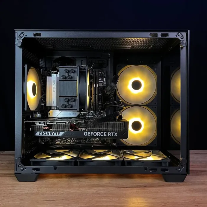 Збірка на замовлення: ігровий ПК AeroCool Dryft Mini Tower / AMD Ryzen 5 7500F (6 (12) ядер по 3,7 - 5,0 ГГц) / 32 ГБ DDR5 / 1000 ГБ SSD M.2 / nVidia GeForce RTX 5070, 12 ГБ GDDR7, 192-bit / 750 Вт - зображення 9