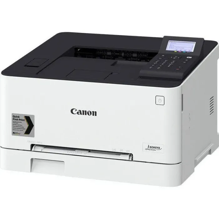 Принтер Canon i-SENSYS LBP623Cdw / Лазерний кольоровий друк / 1200x1200 dpi / A4 / 21 стор/хв / Дуплекс / USB, Ethernet / WiFi б/в - зображення 1