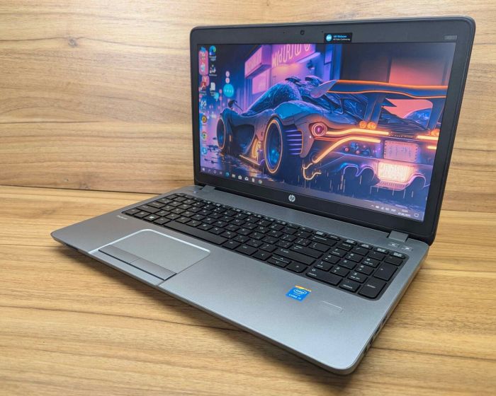 Ноутбук HP ProBook 450 G1 / 15.6" (1366x768) TN / Intel Core i5-4200M (2 (4) ядра по 2.5 - 3.1 GHz) / 8 GB DDR3 / 240 GB SSD / Intel HD Graphics 4600 / WebCam / Fingerprint / Windows 10 б/в - зображення 5