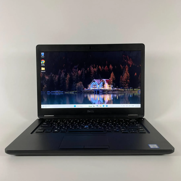 Ультрабук Dell Latitude 5490 / 14" (1366x768) TN / Intel Core i5-8350U (4 (8) ядра по 1.7 - 3.6 GHz) / 16 GB DDR4 / 240 GB SSD / Intel UHD Graphics 620 / WebCam / SIM б/в - зображення 2