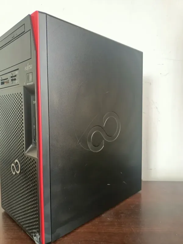 Комп'ютер Fujitsu Esprimo P557 E85+ Tower / Intel Core i5-6400 (4 ядра по 2.7 - 3.3 GHz) / 8 GB DDR4 / 250 GB SSD / Intel HD Graphics 530 / 280W / DVD-ROM / DVI б/в - зображення 4