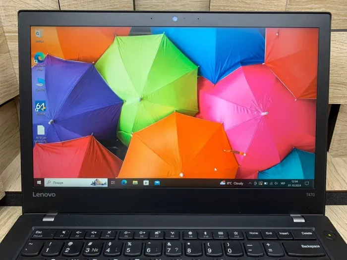 Ноутбук Б-клас Lenovo ThinkPad T470 / 14" (1920x1080) IPS / Intel Core i5-7200U (2 (4) ядра по 2.5 - 3.1 GHz) / 8 GB DDR4 / 256 GB SSD / Intel HD Graphics 620 / WebCam б/в - зображення 3