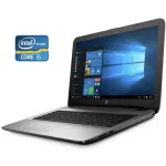 Ноутбук HP 250 G5 Silver / 15.6" (1920x1080) TN / Intel Core i5-6200U (2 (4) ядра по 2.3 - 2.8 GHz) / 8 GB DDR3 / 256 GB SSD / Intel HD Graphics 520 / WebCam / DVD-ROM / Win 10 Pro б/в