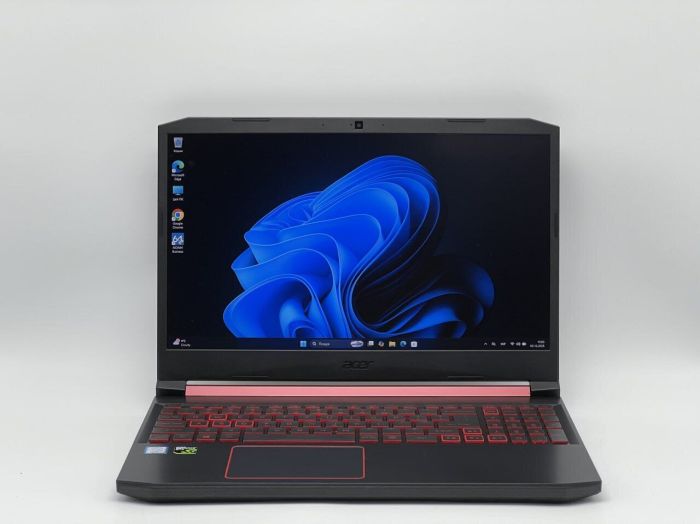 Ігровий ноутбук Б-класу Acer Nitro 5 AN515-54-54W2 / 15.6" (1920x1080) IPS / Intel Core i5-9300H (4 (8) ядра по 2.4 - 4.1 GHz) / 16 GB DDR4 / 480 GB SSD / nVidia GeForce GTX 1050, 3 GB GDDR5, 96-bit / WebCam б/в - зображення 2