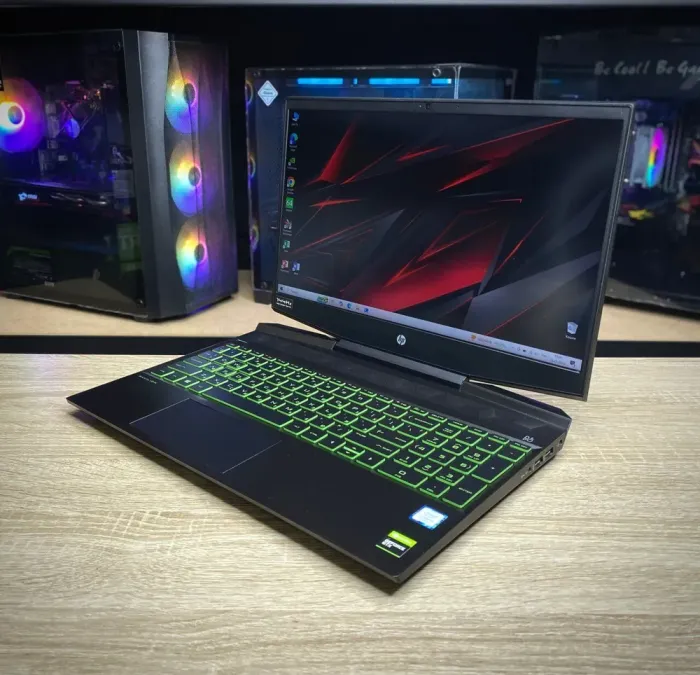 Ігровий ноутбук HP Pavilion Gaming 15 / 15.6" (1920x1080) IPS / Intel Core i5-9300H (4 (8) ядра по 2.4 - 4.1 GHz) / 16 GB DDR4 / 256 GB SSD + 480 GB SSD / nVidia GeForce GTX 1650, 4 GB GDDR5, 128-bit / WebCam б/в - зображення 5