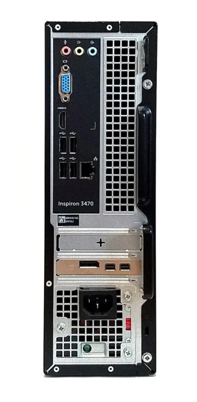 Комп'ютер Dell Inspiron 3470 SFF / Intel Core i3-8100 (4 ядра по 3.6 GHz) / 16 GB DDR4 / 256 GB SSD M.2 / AMD Radeon RX 550, 4 GB GDDR5, 128-bit / Win 10 Home б/в - зображення 3