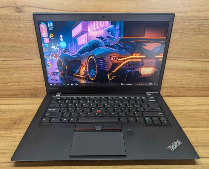 Ноутбук Б-клас Lenovo ThinkPad T460s / 14" (1920x1080) IPS / Intel Core i7-6600U (2 (4) ядра по 2.6 - 3.4 GHz) / 12 GB DDR4 / 256 GB SSD / Intel HD Graphics 520 / WebCam / TouchID / Windows 10 б/в - зображення 2