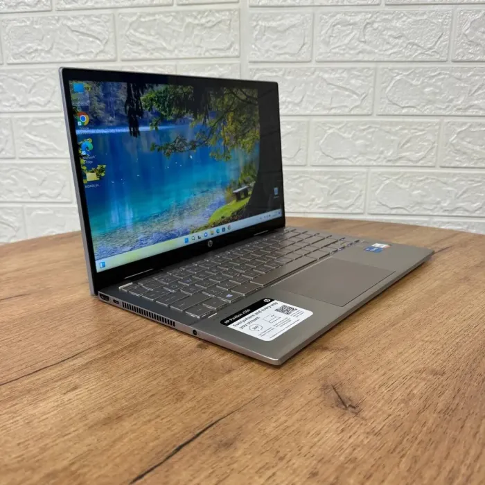 Ультрабук-трансформер HP Pavilion x360 14m-dy0033dx / 14" (1920x1080) IPS Touch / Intel Core i5-1135G7 (4 (8) ядра по 2.4 - 4.2 GHz) / 8 GB DDR4 / 512 GB SSD / Intel Iris Xe Graphics / WebCam б/в - зображення 4