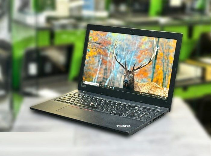 Ноутбук Б-клас Lenovo ThinkPad L580 / 15.6" (1920x1080) IPS / Intel Core i7-8550U (4 (8) ядра по 1.8 - 4.0 GHz) / 16 GB DDR4 / 256 GB SSD M.2 / Intel UHD Grphics 620 / WebCam / Win 10 Pro б/в - зображення 4