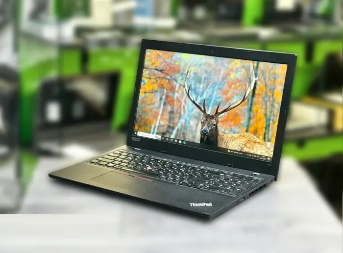 Ноутбук Б-клас Lenovo ThinkPad L580 / 15.6" (1920x1080) IPS / Intel Core i7-8550U (4 (8) ядра по 1.8 - 4.0 GHz) / 16 GB DDR4 / 256 GB SSD M.2 / Intel UHD Grphics 620 / WebCam / Win 10 Pro б/в - зображення 4
