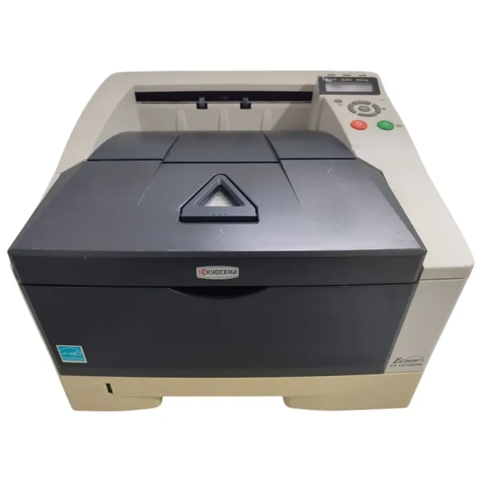 Принтер Kyocera Ecosys FS-1370dn / Лазерний монохромний друк / 1200x1200 dpi / A4 / 35 стор/хв / Дуплекс б/в - зображення 1