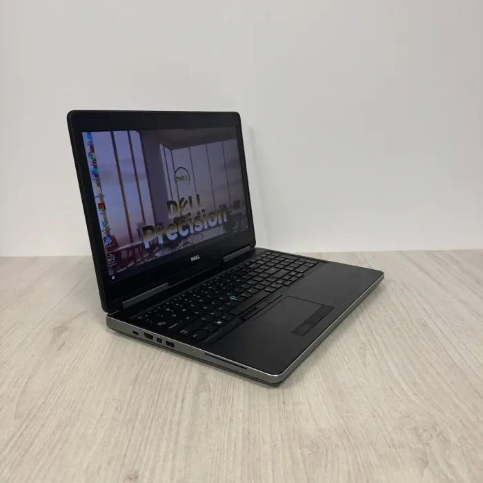 Мобільна робоча станція Dell Precision 7510 / 15,6" (1920x1080) IPS / Intel Core i7-6820HQ (4 (8) ядра по 2,7 - 3,6 ГГц) / 16 ГБ DDR4 / 256 ГБ SSD / nVidia Quadro M2000M, 4 ГБ GDDR5, 128-біт / WebCam б/в - зображення 4