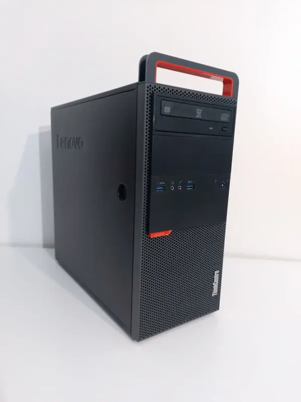 Комплект: Lenovo M800 Tower / Intel Core i5-6600 (4 ядра по 3.3 - 3.9 GHz) / 16 GB DDR4 / 256 GB SSD + 1000 GB SSD + 500 GB HDD / nVidia GeForce GTX 550 Ti, 1 GB GDDR5, 192-bit + Монітор LG 24MB37PM-B / 24" (1920x1080) IPS б/в - зображення 3