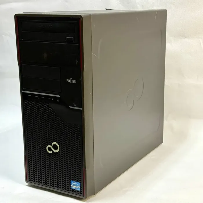 Комп'ютер Fujitsu Celsius W410 Tower / Intel Core i7-2600 (4 (8) ядра по 3.4 - 3.8 GHz) / 16 GB DDR3 / 500 GB HDD / Intel HD Graphics 2000 / DVD-ROM / DVI б/в - зображення 4