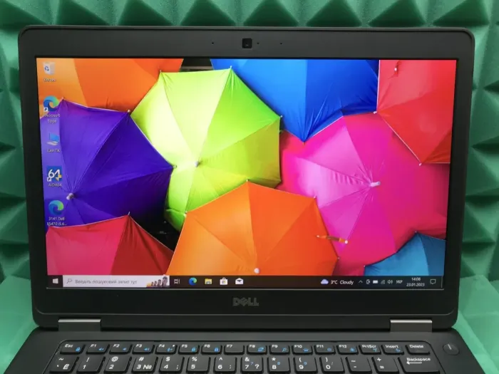 Ноутбук Dell Latitude E5470 / 14" IPS / Core i5-6300U (2(4) ядра по 2.4-3GHz) / 8GB DDR4 / 256GB SSD M.2 / HD Graphics 520 / WebCam / HDMI / Win 10 б/в - зображення 3