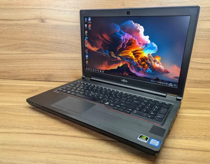 Мобільна робоча станція Б-клас Fujitsu Celsius H780 / 15.6" (1920x1080) IPS / Intel Core i7-8750H (6 (12) ядер по 2.2 - 4.1 GHz) / 32 GB DDR4 / 512 GB SSD / nVidia Quadro P600, 4 GB GDDR5, 128-bit / HDMI / WebCam / Windows 10 б/в - зображення 7