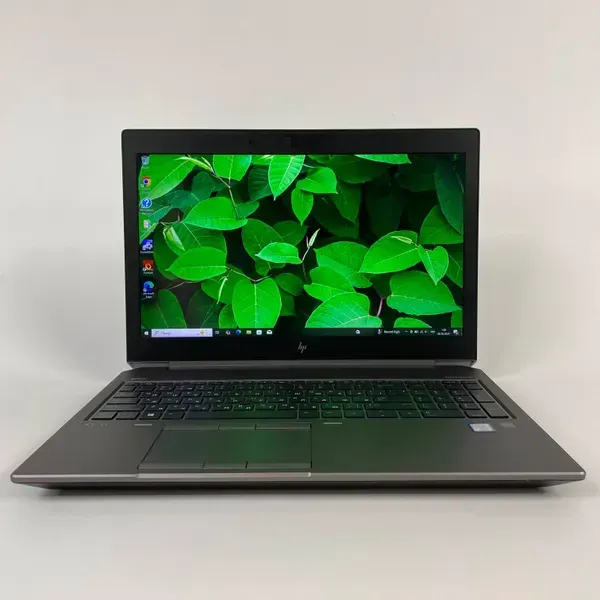 Мобільна робоча станція HP zBook 15 G5 / 15.6" (3840x2160) IPS / Intel Core i7-8850H (6 (12) ядер по 2.6 - 4.3 GHz) / 32 GB DDR4 / 512 GB SSD / nVidia Quadro P2000, 4 GB GDDR5, 128-bit / WebCam / Fingerprint б/в - зображення 2