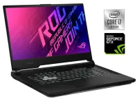 Ігровий ноутбук Asus Rog Strix G512LI / 15.6" (1920x1080) IPS / Intel Core i7-10750H (6 (12) ядер по 2.6 - 5.0 GHz) / 32 GB DDR4 / 512 GB SSD / nVidia GeForce GTX 1650 Ti, 4 GB GDDR6, 128-bit / Win 11 Pro б/в