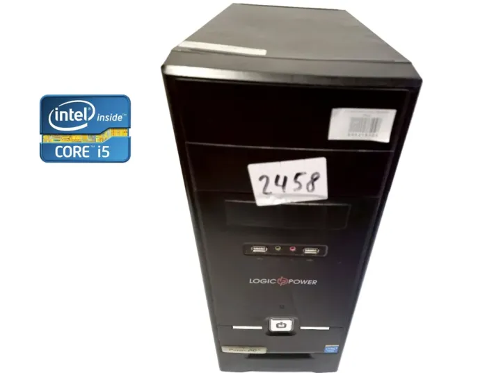 ПК Б-клас LogicPower Tower / Intel Core i5-2400S (4 ядра по 2.5 - 3.3 GHz) / 8 GB DDR3 / 320 GB HDD / Intel HD Graphics 2000 / 400W б/в - зображення 1