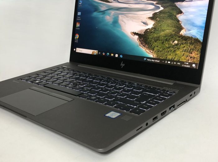 Ультрабук Б-клас HP ZBook 14u G5 / 14" (1920x1080) IPS / Intel Core i7-8650U (4 (8) ядра по 1.9 - 4.2 GHz) / 16 GB DDR4 / 512 GB SSD NVMe / AMD Radeon Pro WX 3100, 2 GB GDDR5, 128-bit / WebCam / Win 10 Pro б/в - зображення 9