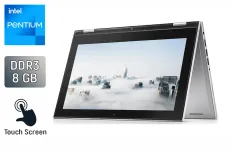 Нетбук-трансформер Dell Inspiron 11-3147 / 11.6" (1366x768) TN Touch / Intel Pentium N3530 (4 ядра по 2.16 - 2.58 GHz) / 8 GB DDR3 / 240 GB SSD / Intel HD Graphics / WebCam / Windows 10 б/в