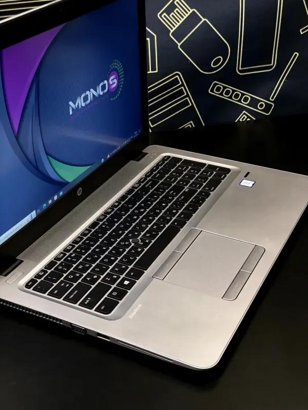 Ноутбук HP EliteBook 850 G3 / 15.6" TN / Core i5-6300U (2(4) ядра по 2.4-3 GHz) / 8GB DDR4 / 256GB SSD / HD Graphics 520 / WebCam б/в - зображення 5