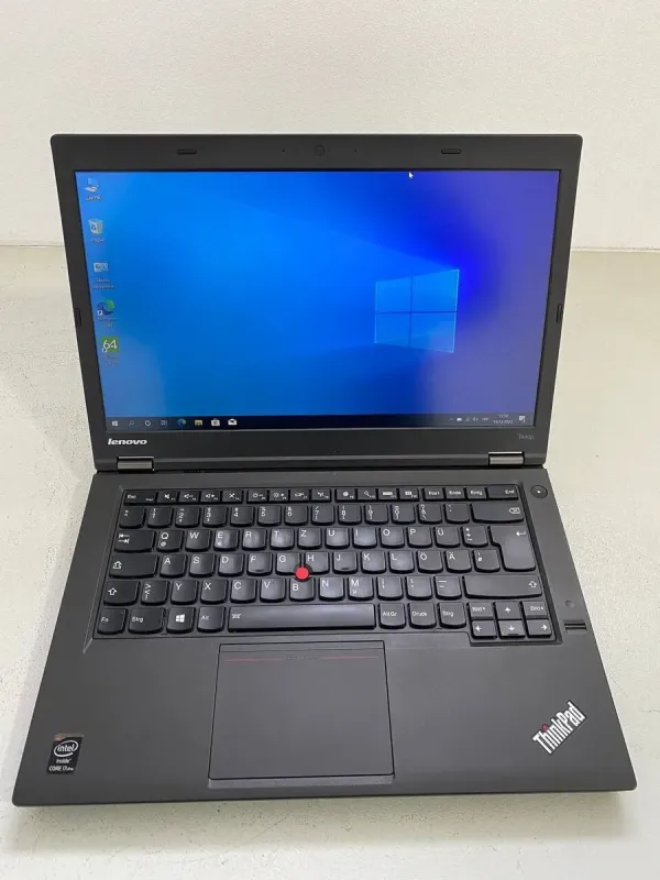 Ноутбук Б-клас Lenovo ThinkPad T440p / 14" (1920x1080) TN / Intel Core i7-4600M (2 (4) ядра по 2.9 - 3.6 GHz) / 8 GB DDR3 / 240 GB SSD / Intel HD Graphics 4600 / VGA б/в - зображення 2