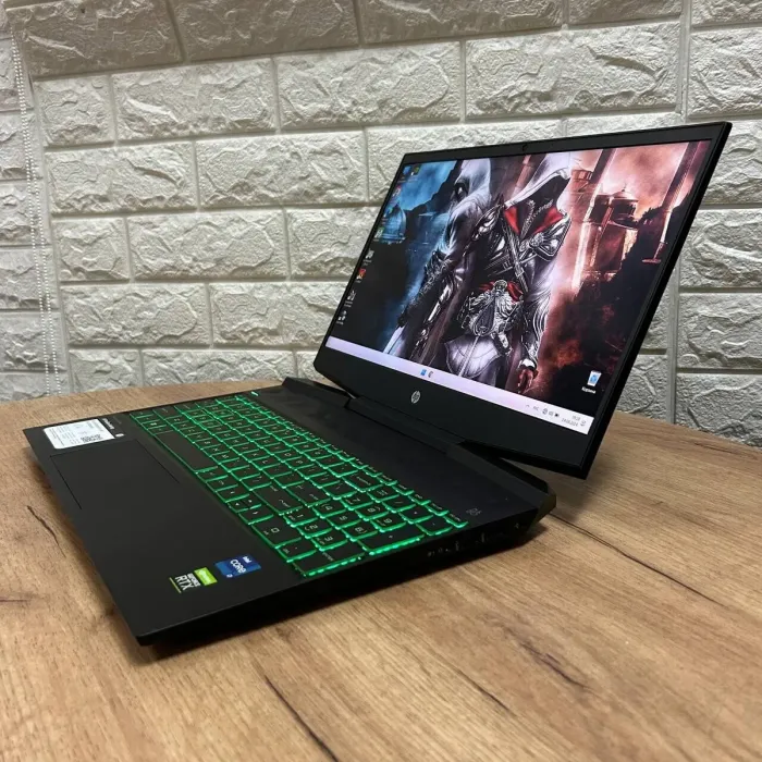 Ігровий ноутбук Б-клас HP Pavilion Gaming 15-dk2003nr / 15.6" (1920x1080) IPS / Intel Core i7-11370H (4 (8) ядра по 3.0 - 4.8 GHz) / 8 GB DDR4 / 512 GB SSD / nVidia GeForce RTX 3050, 4 GB GDDR6, 128-bit / WebCam б/в - зображення 5