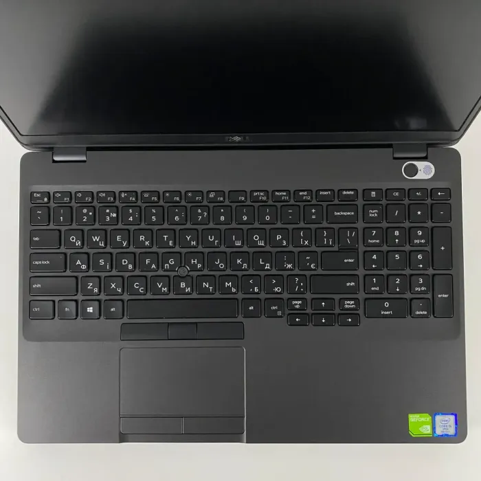 Ультрабук Dell Latitude 5501 / 15.6" (1920x1080) IPS / Intel Core i5-9400H (4 (8) ядра по 2.5 - 4.3 GHz) / 16 GB DDR4 / 256 GB SSD / nVidia GeForce MX150, 2 GB GDDR5, 64-bit / WebCam / TouchID б/в - зображення 3