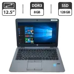 Нетбук HP EliteBook 820 G2 / 12.5" (1366x768) TN / Intel Core i5-5200U (2 (4) ядра по 2.2 - 2.7 GHz) / 8 GB DDR3 / 128 GB SSD / Intel HD Graphics 5500 / WebCam б/в