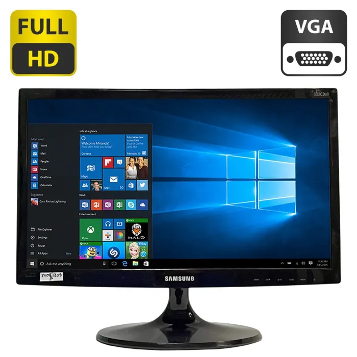 Монітор Samsung S22C300B / 22" (1920x1080) TN / VGA б/в - зображення 1