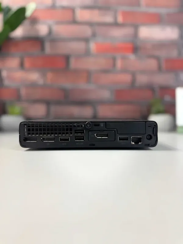 Неттоп HP EliteDesk 800 G6 USFF / Intel Core i5-10500T (6 (12) ядер по 2.3 - 3.8 GHz) / 16 GB DDR4 / 256 GB SSD / Intel UHD Graphics 630 / Блок питания б/в - изображение 6