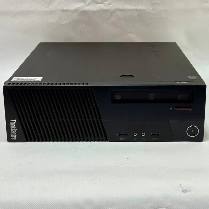 Неттоп Lenovo ThinkCentre M93p Tiny USFF / Intel Core i3-4130 (2 (4) ядра по 3.4 GHz) / 8 GB DDR3 / 120 GB SSD / Intel HD Graphics 4400 / DVD-ROM б/в - зображення 6