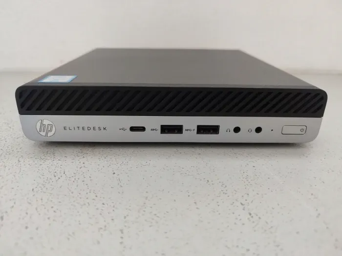 Неттоп HP EliteDesk 800 G3 USFF / Intel Core i5-6500T (4 ядра по 2.5 - 3.1 GHz) / 8 GB DDR4 / 128 GB SSD / Intel UHD Graphics 530 б/в - изображение 2