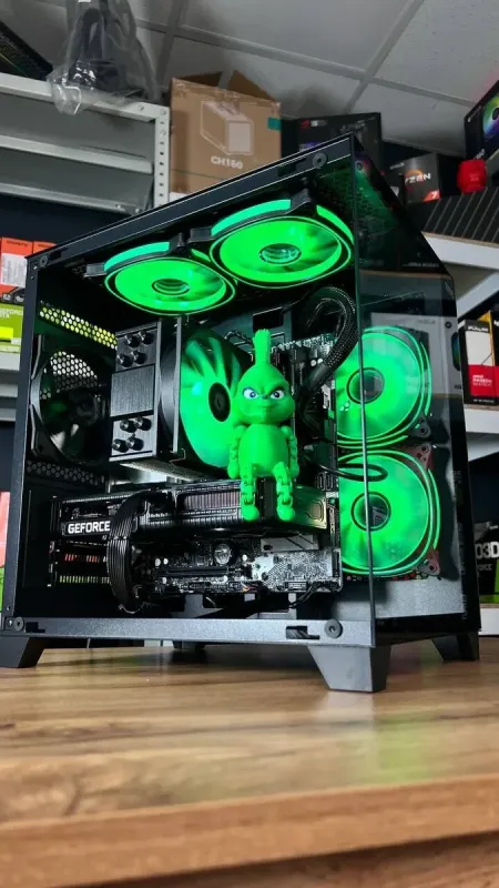 Збірка під замовлення: ігровий ПК Qube Reef ARGB Black Tower / AMD Ryzen 5 5500 (6 (12) ядер по 3.6 - 4.2 GHz) / 16 GB DDR4 / 1000 GB SSD M.2 / nVidia GeForce RTX 3060, 12 GB GDDR6, 192-bit / 650W б/в - зображення 4