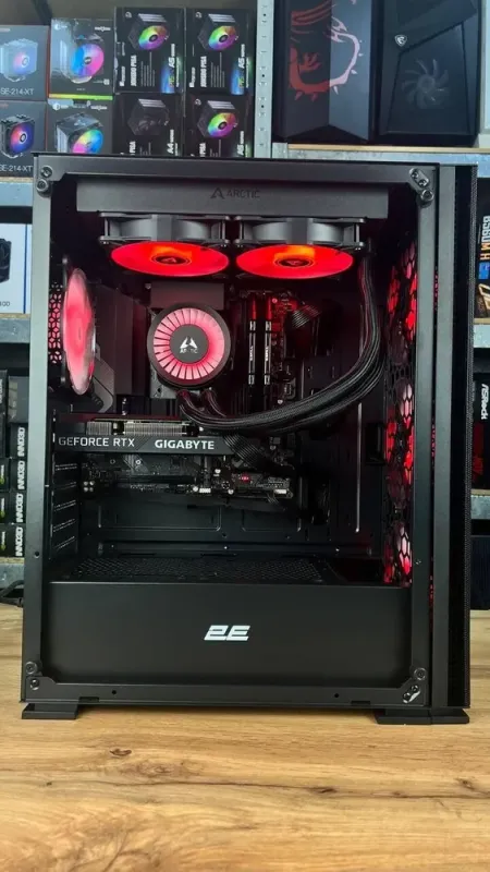 Збірка під замовлення: комп'ютер 2E Gaming Virtus Neo Tower / Intel Core i5-13600KF (14 (20) ядер по 2.6 - 5.1 GHz) / 32 GB DDR4 / 1000 GB SSD M.2 / nVidia GeForce RTX 3060, 12 GB GDDR6, 192-bit / 650W - зображення 6