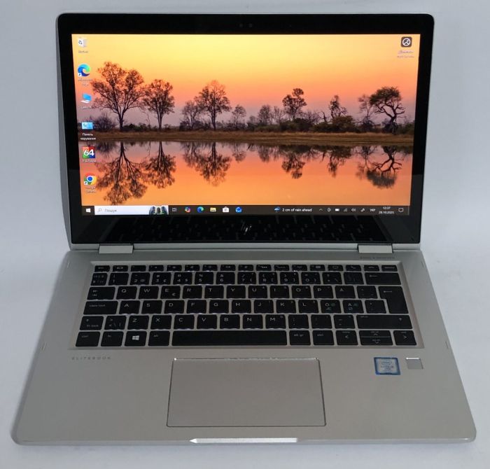 Ультрабук-трансформер Б-клас HP EliteBook x360 1030 G2 / 13.3" (1920x1080) IPS Touch / Intel Core i5-7300U (2 (4) ядра по 2.6 - 3.5 GHz) / 16 GB DDR4 / 256 GB SSD / Intel HD Graphics 620 / WebCam / Win 11 Pro б/в - зображення 2