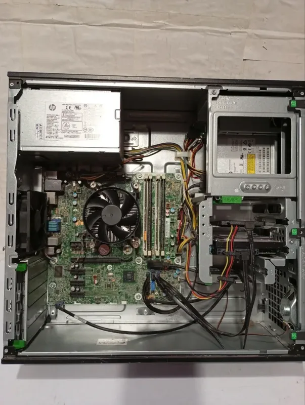 ПК Б-клас HP ProDesk 600 G1 Tower / Intel Core i5-4590 (4 ядра по 3.3 - 3.7 GHz) / 16 GB DDR3 / 240 GB SSD + 500 GB HDD / Intel HD Graphics 4600 / DVD-RW б/в - зображення 5