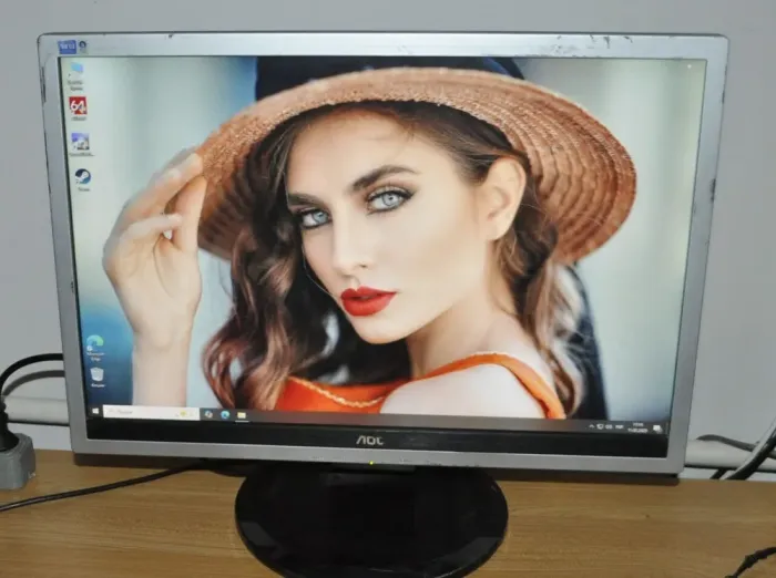 Монітор Б-клас AOC 2219P2 / 22" (1680x1050) TN / VGA, DVI / Вбудовані колонки 2x 1W / VESA 100x100 + Кабелі (VGA або DVI на вибір) та кабель живлення б/в - зображення 13