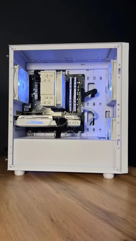 Збірка під замовлення: ігровий ПК Cougar Uniface Mini RGB White Tower / AMD Ryzen 5 5600 (6 (12) ядер по 3.5 - 4.4 GHz) / 32 GB DDR4 / 1000 GB SSD M.2 / nVidia GeForce RTX 3070, 8 GB GDDR6, 256-bit / 650W б/в - зображення 5