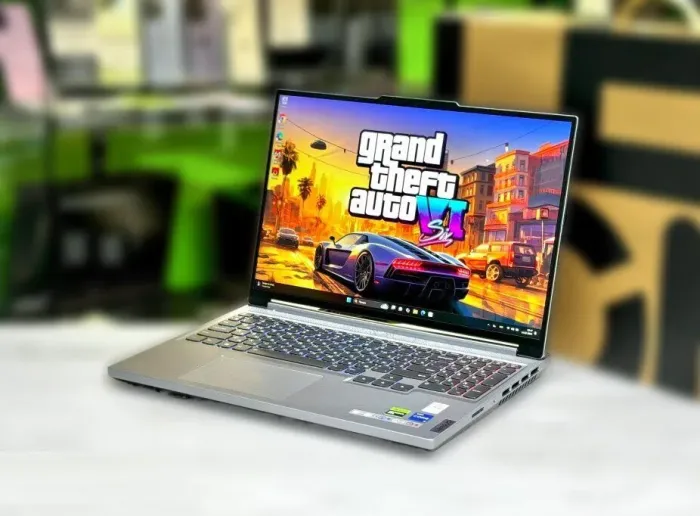 Ігровий ноутбук Lenovo Legion Slim 5 16IRH8 / 16" (2560x1600) IPS / Intel Core i5-13500H (12 (16) ядер по 3.5 - 4.7 GHz) / 16 GB DDR5 / 512 GB SSD M.2 / nVidia GeForce RTX 4060, 8 GB GDDR6, 128-bit / WebCam / Win 11 Home б/в - зображення 5