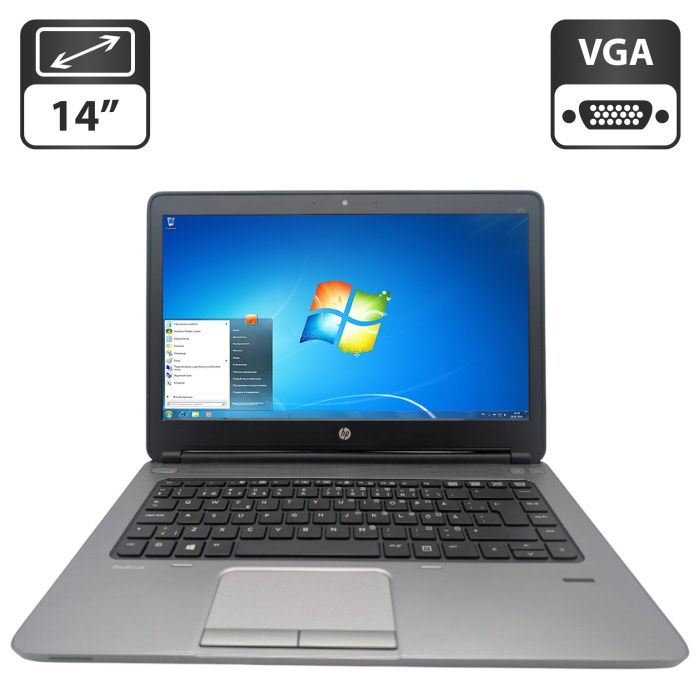 Ноутбук HP ProBook 645 G1 / 14" (1600x900) TN / AMD A4-4300M (2 ядра по 2.5 GHz) / 8 GB DDR3 / 500 GB HDD / AMD Radeon HD 7420G Graphics / WebCam б/в - изображение 1
