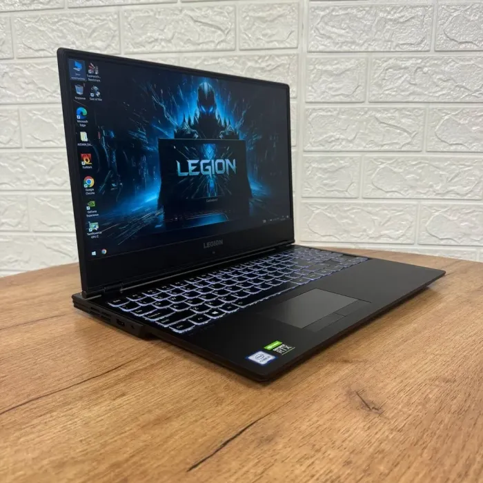 Ігровий ноутбук Lenovo Legion Y540-15IRH / 15.6" (1920x1080) IPS / Intel Core i5-9300H (4 (8) ядра по 2.4 - 4.1 GHz) / 16 GB DDR4 / 512 GB SSD NVMe / nVidia GeForce RTX 2060, 6 GB GDDR6, 192-bit / WebCam б/в - зображення 4